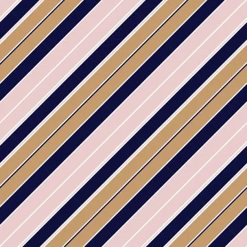 Classic Fashion Diagonal Stripe Pattern Stock Illustration