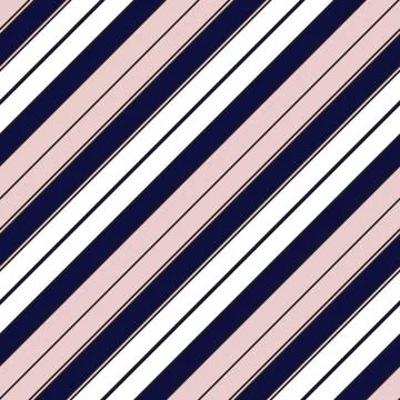 Classic Fashion Diagonal Stripe Pattern Illustrazione stock