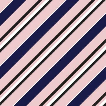 Classic Fashion Diagonal Stripe Pattern Stockillustratie