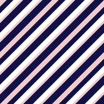 Classic Fashion Diagonal Stripe Pattern イラスト素材