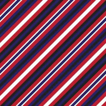 Classic Fashion Diagonal Stripe Pattern Stock Illustration