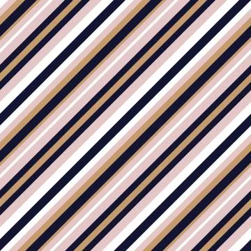 Classic Fashion Diagonal Stripe Pattern イラスト素材