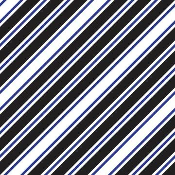 Classic Fashion Diagonal Stripe Pattern イラスト素材