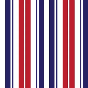 Classic Fashion Vertical Stripe Pattern イラスト素材