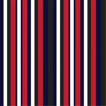 Classic Fashion Vertical Stripe Pattern Illustrazione stock