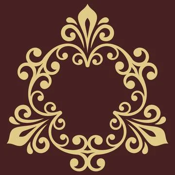 Classic Fine Pattern With Various Arabesques Illustrazione stock