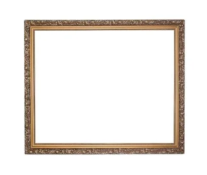 Classic frame isolated. Stock Photos