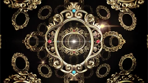 Classic Frame Tunnel Stock Footage 323016526