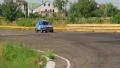 Classic French Renault 4 in sport car racing HD Footage