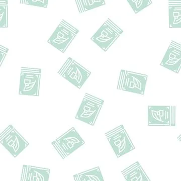 Classic genre glyph seamless pattern Stock Illustration