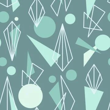 Classic geometry shapes Stock Illustration