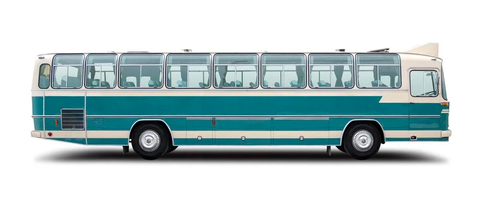 Classic German bus Stock Photos