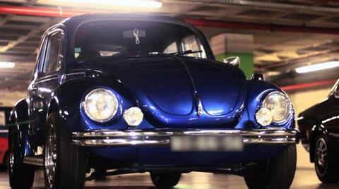 Classic German Car 4 Stock Footage 24884481