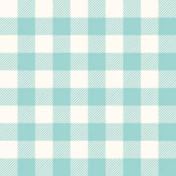 Classic Gingham background, seamelss vector vichy pattern Stock Illustration