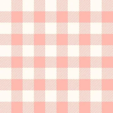 Classic Gingham background, seamelss vector vichy pattern Stock Illustration