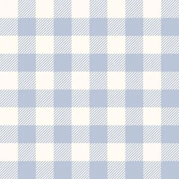 Classic Gingham background, seamelss vector vichy pattern Stock Illustration
