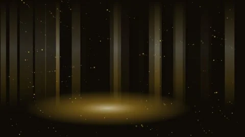 Classic Gold glitter particles falling luxury background loop Vídeos de archivo 342641867
