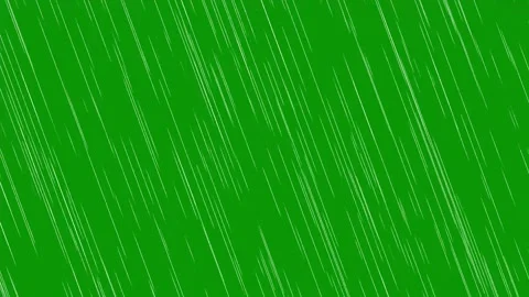 Classic green screen rain animation featuring steady diagonal rain lines. Stock Footage 335742892