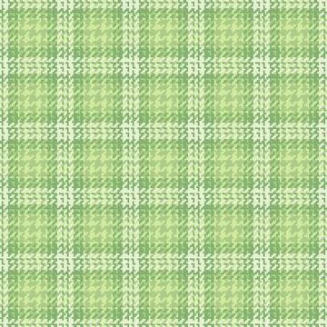 Classic green  white houndstooth pattern. Versatile for backgrounds, textiles Stock Illustration