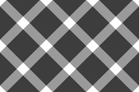 Classic grey and white plaid pattern, ideal for backgrounds or textiles. Time Stock Illustration