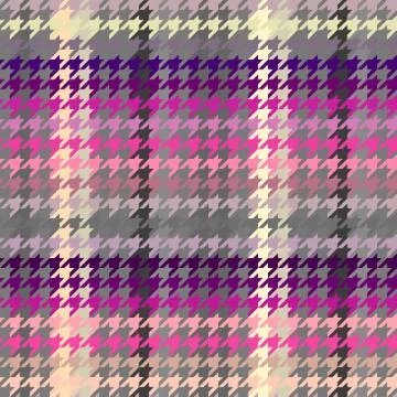 Classic Hounds-tooth pattern in abstract style. 库存插图