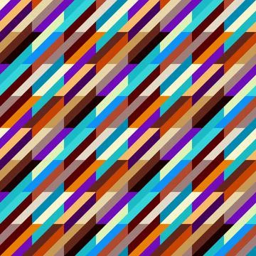 Classic Hounds-tooth pattern in a patchwork collage style. Illustrazione stock