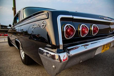 Classic Impala Taillights - Moving Objects &amp; Objects that Move Stock Photos