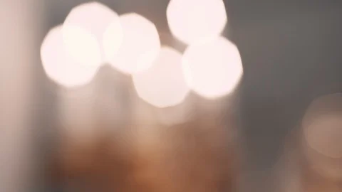 Classic interior with candlestick and mirror Stockbeeldmateriaal 99560655