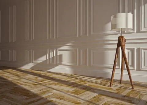 Classic interior Stock Illustration