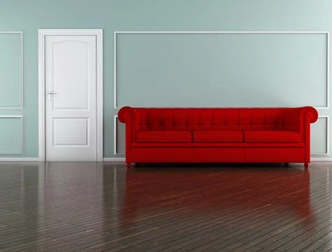 Classic interior Stock Illustration