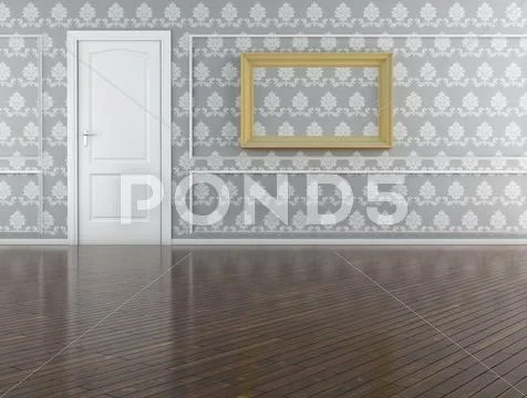 Classic interior Stock Illustration