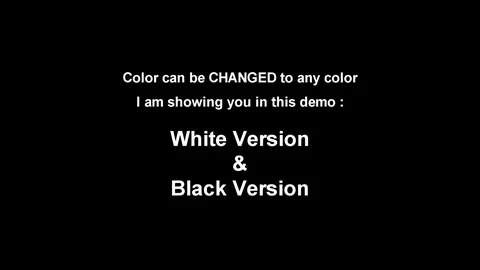Classic Intro After Effects stock
