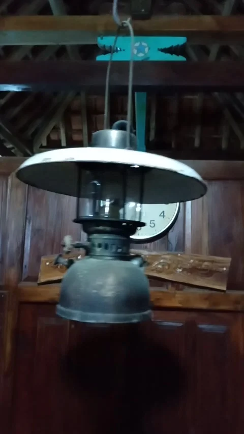 Classic lamp Stock Footage 204859707