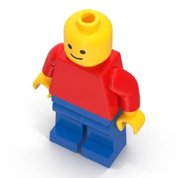 Classic Lego Man ~ 3D Model ~ Download #90936660 | Pond5