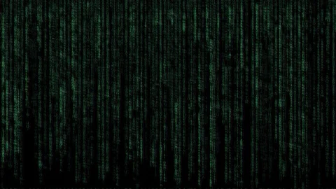 Classic matrix screen Video stock 94127379