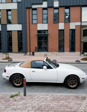Classic Mazda MX-5 Miata roadster Stock Photos