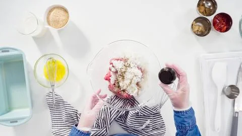 Classic Meatloaf Stock Photos