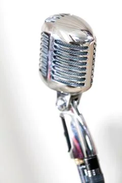 Classic Microphone Foto stock