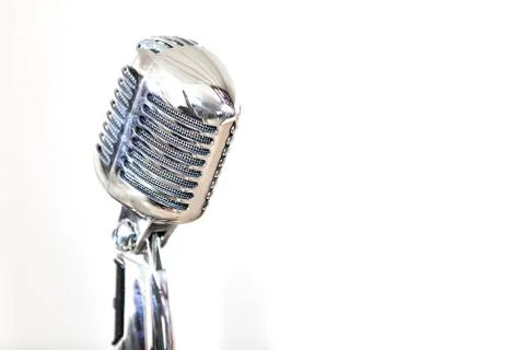 Classic Microphone Stock Photos