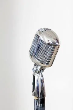 Classic Microphone Foto stock