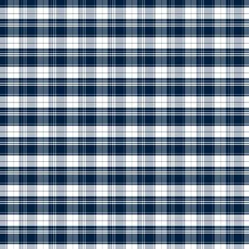 Classic Midnight Blue Checkered Fabric Texture Seamless Pattern Иллюстрация