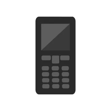 Classic Mobile Phone Stock Illustration