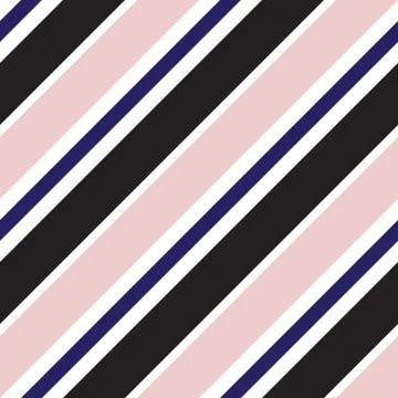 Classic Modern Diagonal Stripe Pattern イラスト素材