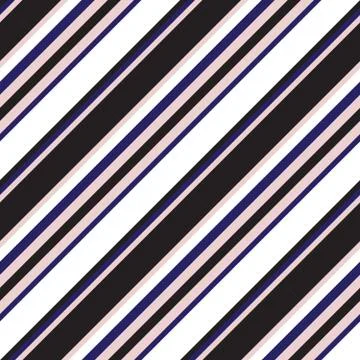 Classic Modern Diagonal Stripe Pattern Stock Illustration