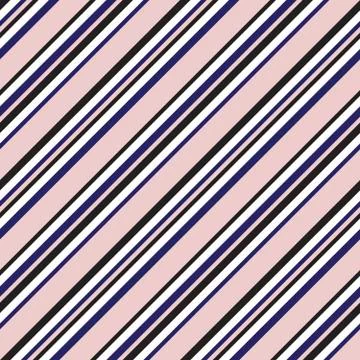 Classic Modern Diagonal Stripe Pattern Stock Illustration