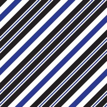 Classic Modern Diagonal Stripe Pattern Stock Illustration