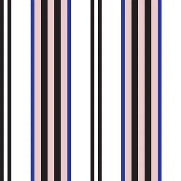 Classic Modern Vertical Stripe Pattern Illustrazione stock