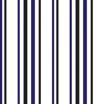 Classic Modern Vertical Stripe Pattern Illustrazione stock