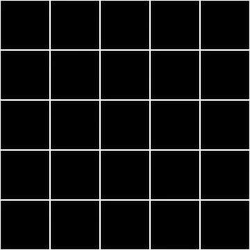 Classic monochrome minimalistic seamless pattern with squares Vector Stock Illustration