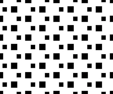 Classic monochrome minimalistic seamless pattern with dots. Vector illustration. Stock Illustration